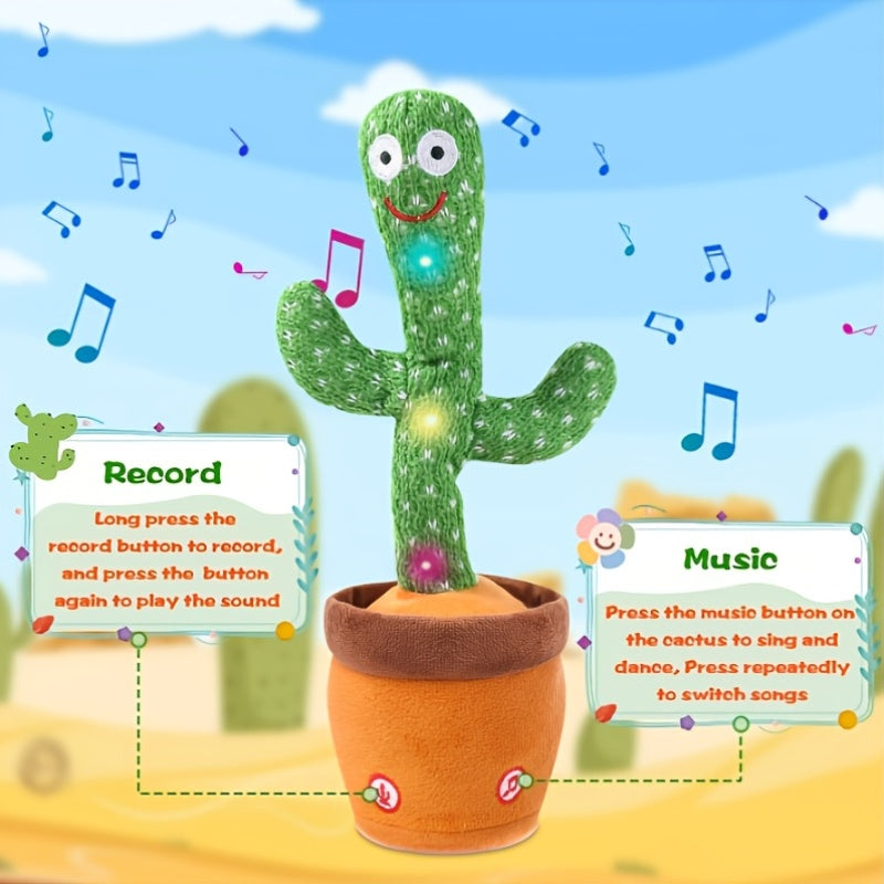 Interactive Dancing Cactus Toy