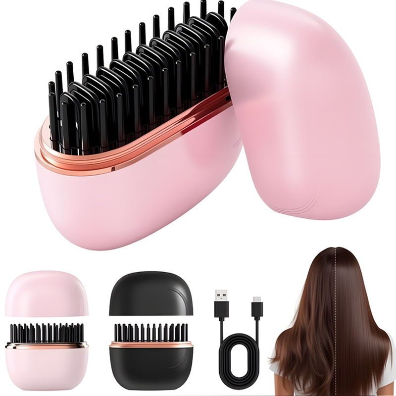 Wireless Hair Straightening Brush