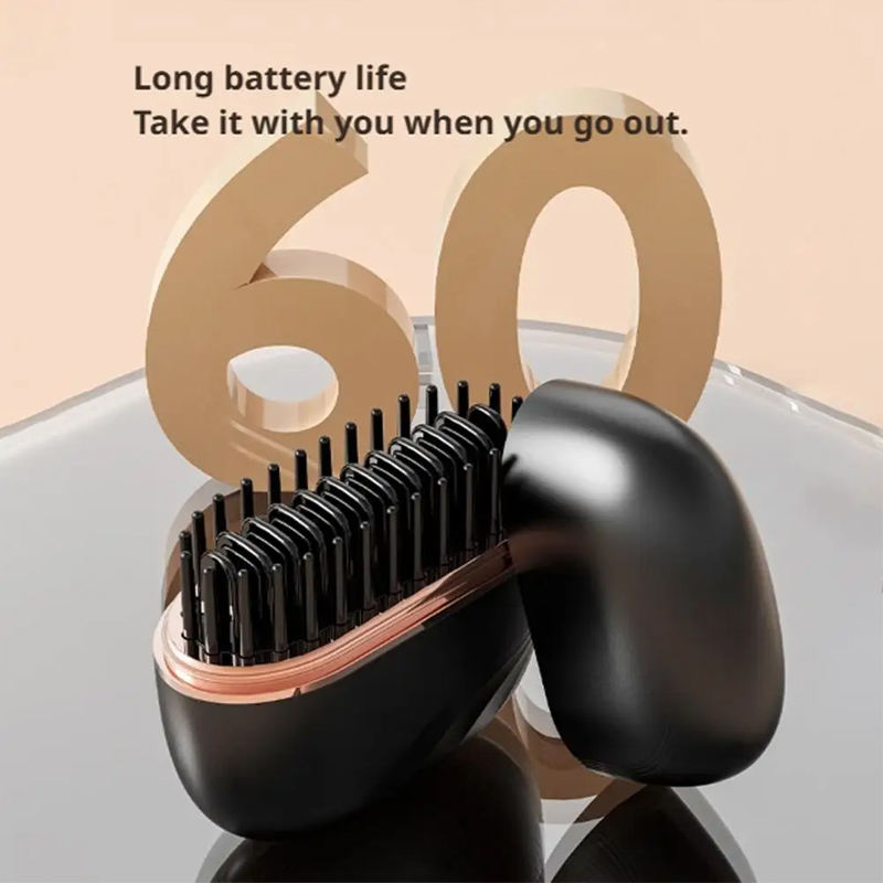 Wireless Hair Straightening Brush