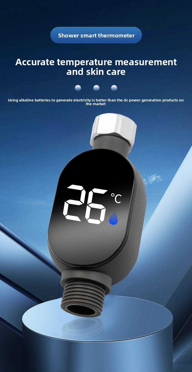 Digital Faucet Temperature Display