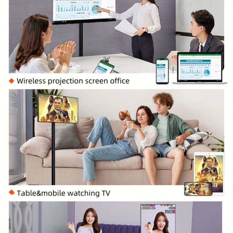 Android 13 Portable Touchscreen Display