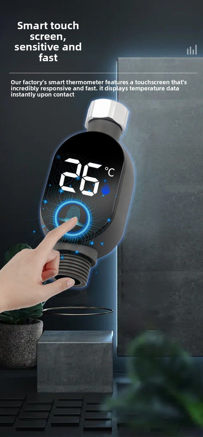 Digital Faucet Temperature Display