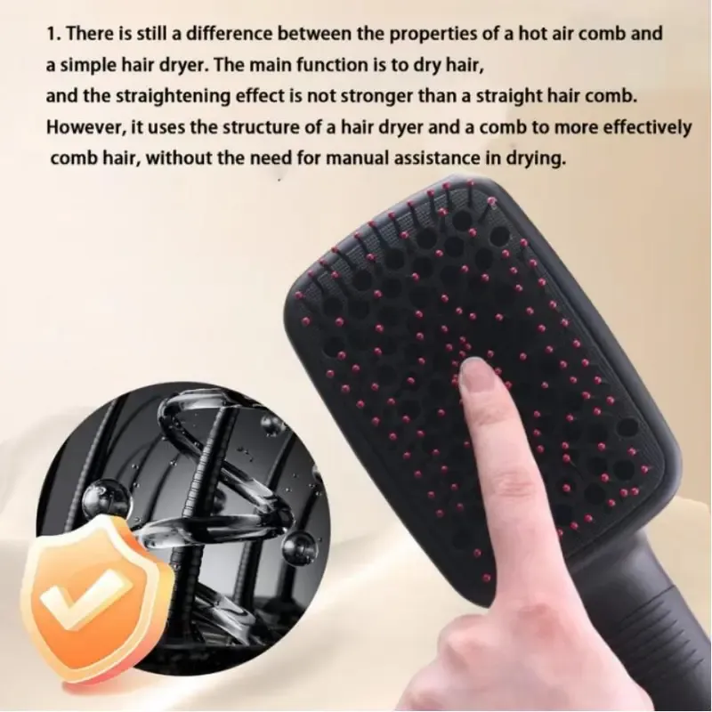 Multifunctional Hot Air Styling Comb