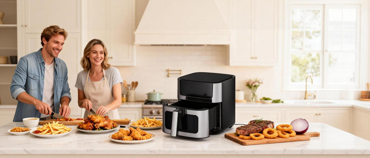 6.34QT Stainless Steel Air Fryer