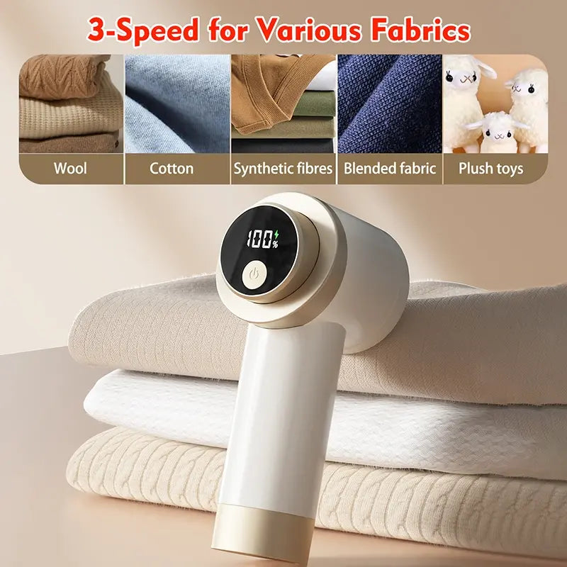 Rechargeable Fabric Lint Remover