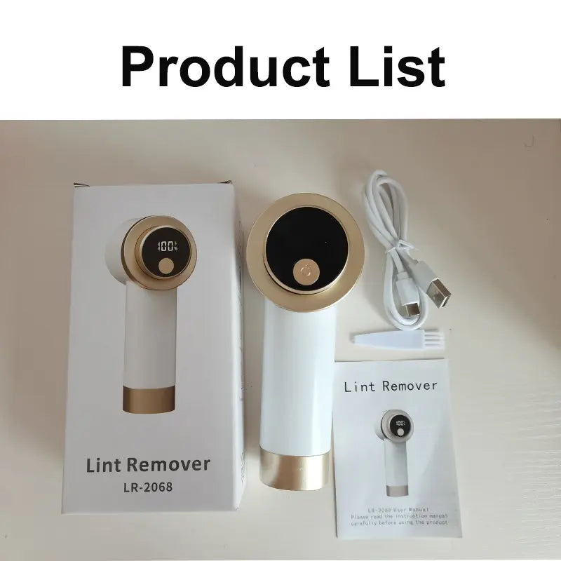 Rechargeable Fabric Lint Remover