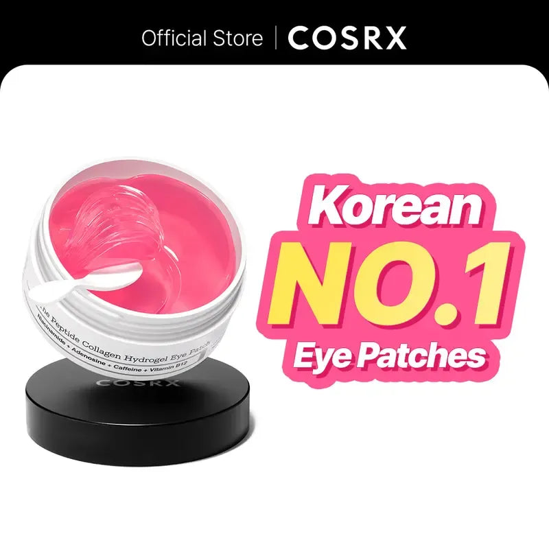 Peptide Collagen Hydrogel Eye Patches — 60 Patches
