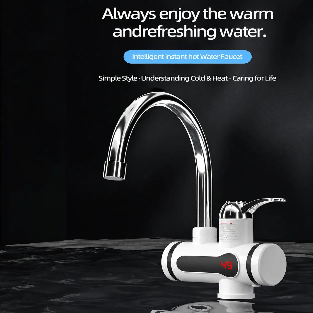 Kitchen Electric Hot Water Faucet
