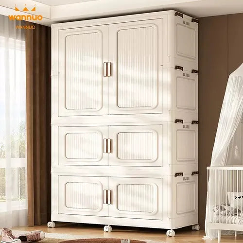 200cm Fabric Wardrobe