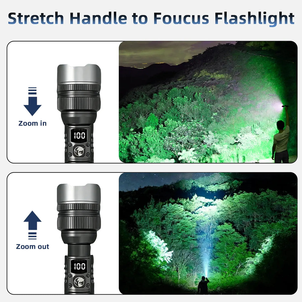 2-in-1 Flashlight and Emergency Power Bank