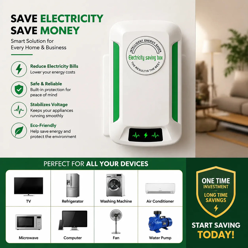 Electricity Saving Box and Voltage Stabilizer