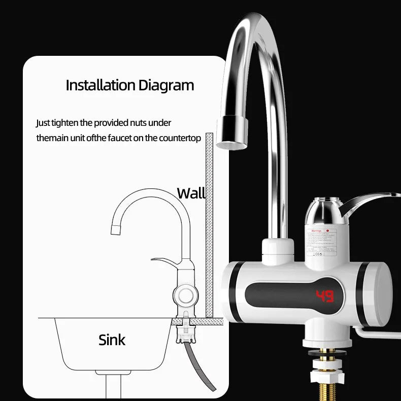 Kitchen Electric Hot Water Faucet