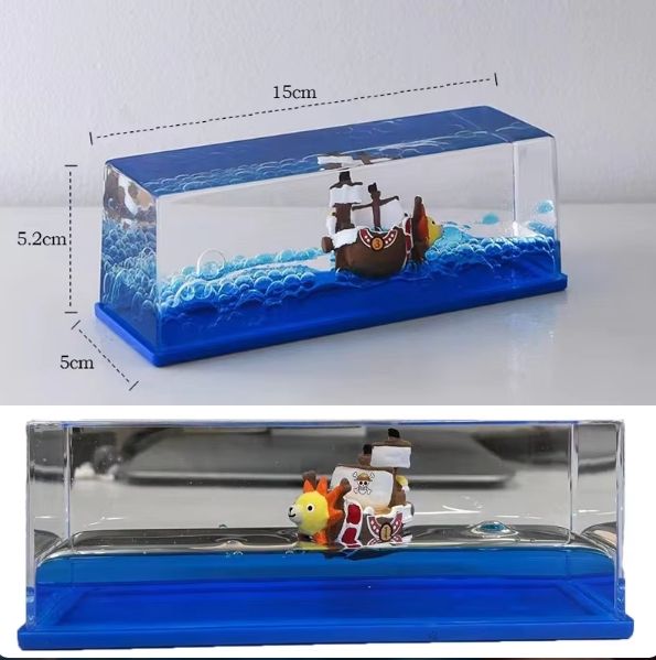 Floating Pirate Ship Desk Ornament