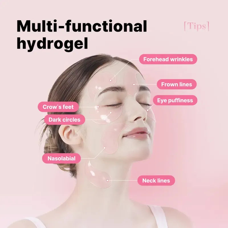 Peptide Collagen Hydrogel Eye Patches — 60 Patches